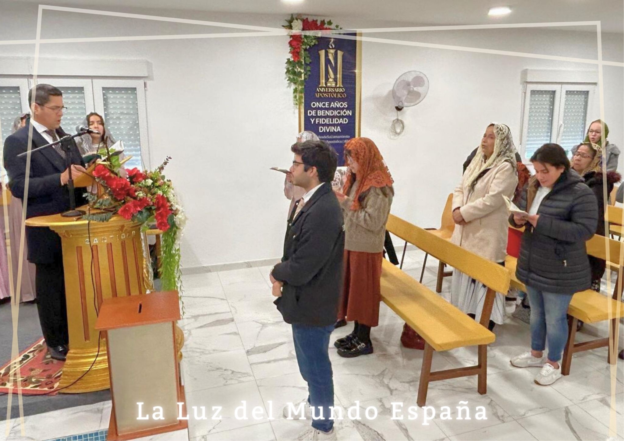 Bautismo y bienvenida a un nuevo integrante