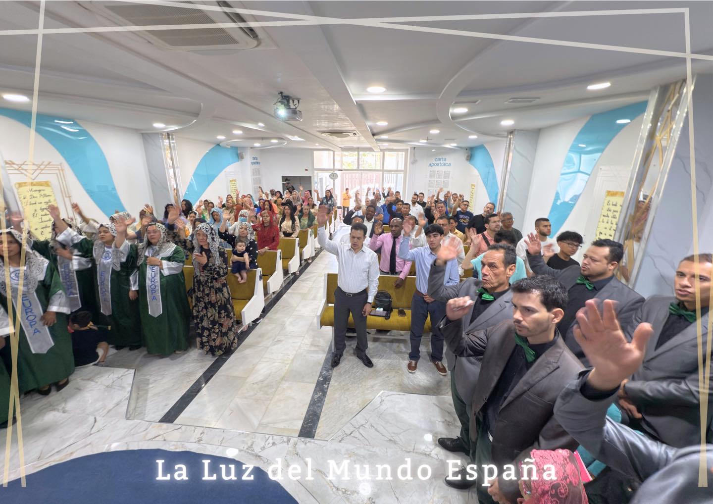 Saludo  apostólico que fortalece la fe