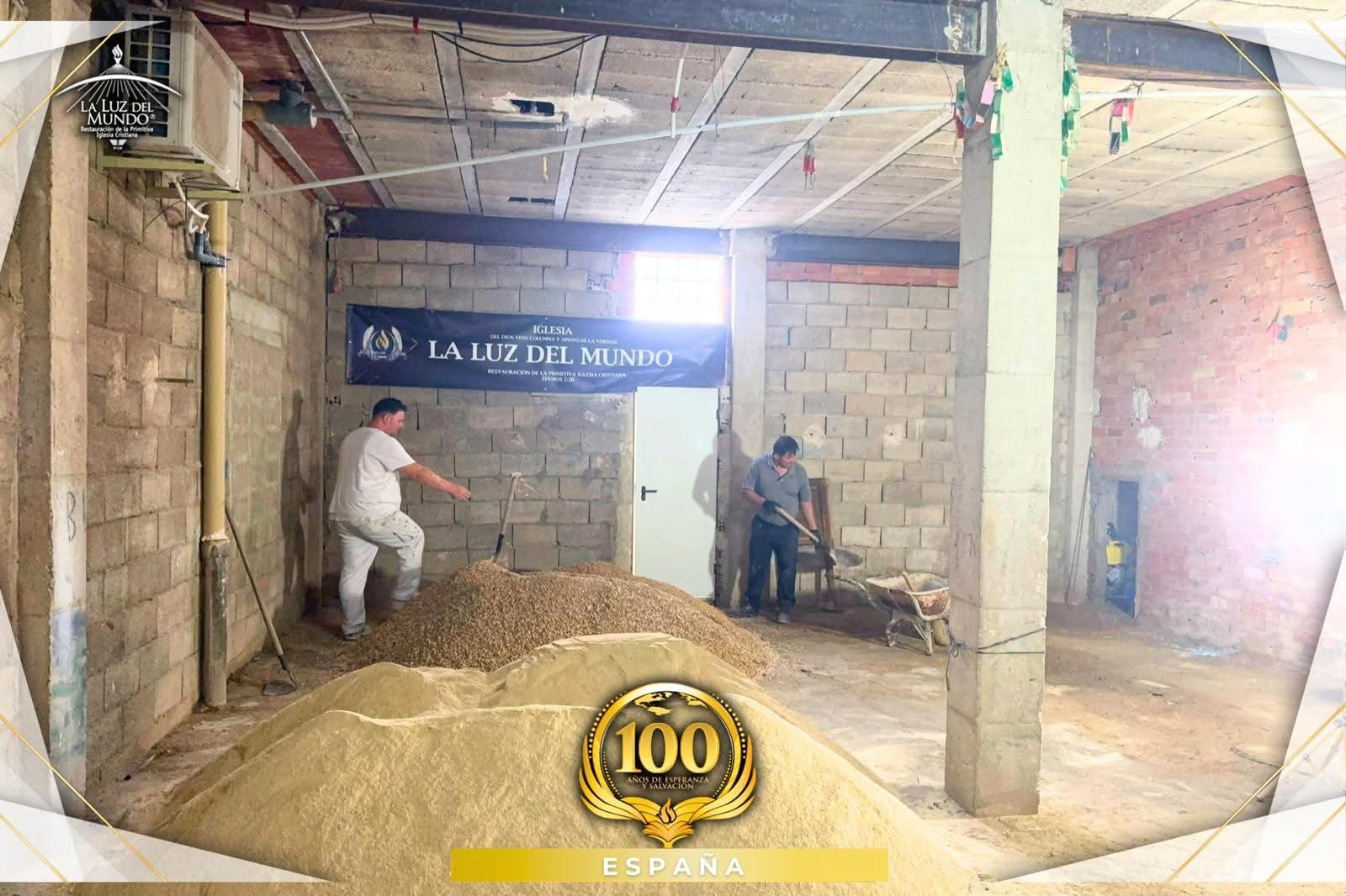 Edificación con amor: avances en la casa de oración de Bullas. 
