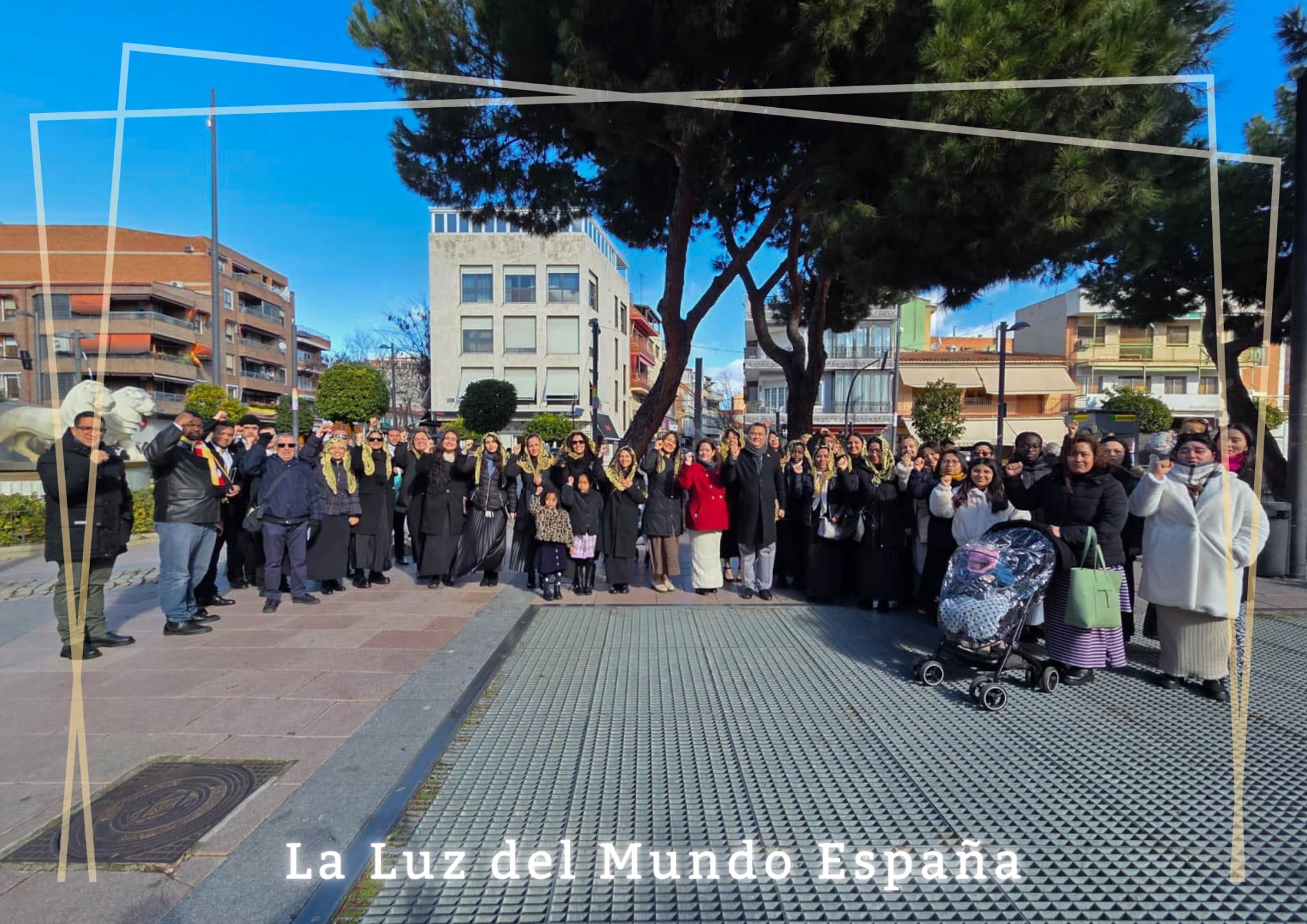 Jornada de evangelización llena de fe y esperanza las calles de Getafe.